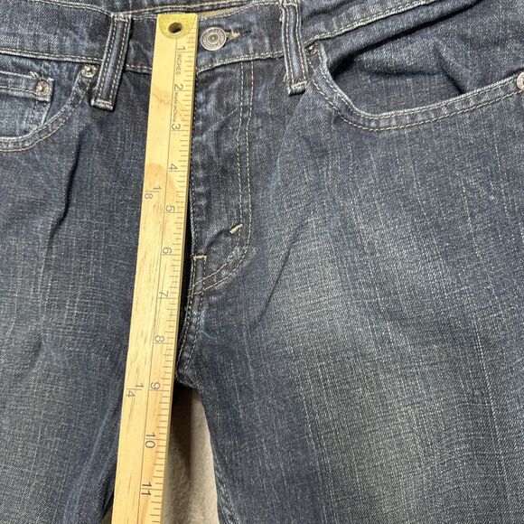 Levis Jeans 511 Mens Size 31x32 Blue Slim American Cowboy Western Workwear Denim - Picture 4 of 12